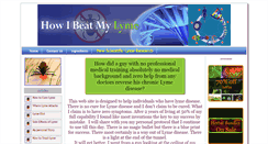 Desktop Screenshot of curechroniclymedisease.com
